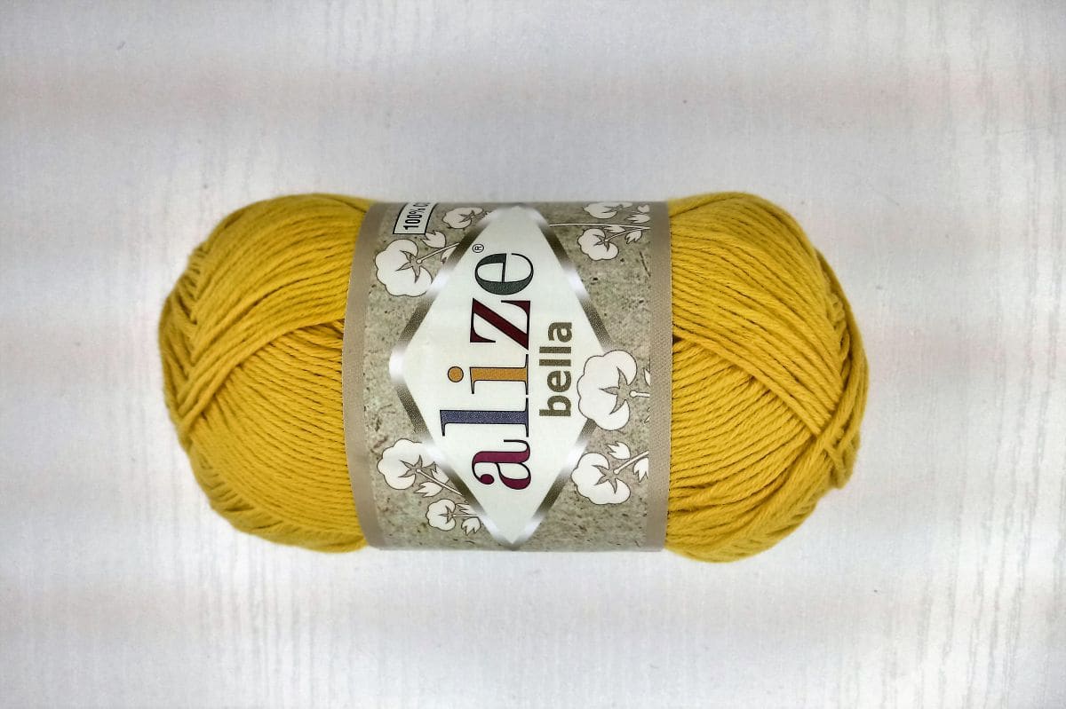 Włóczka bawełniana Alize Bella - 488 (żółty)