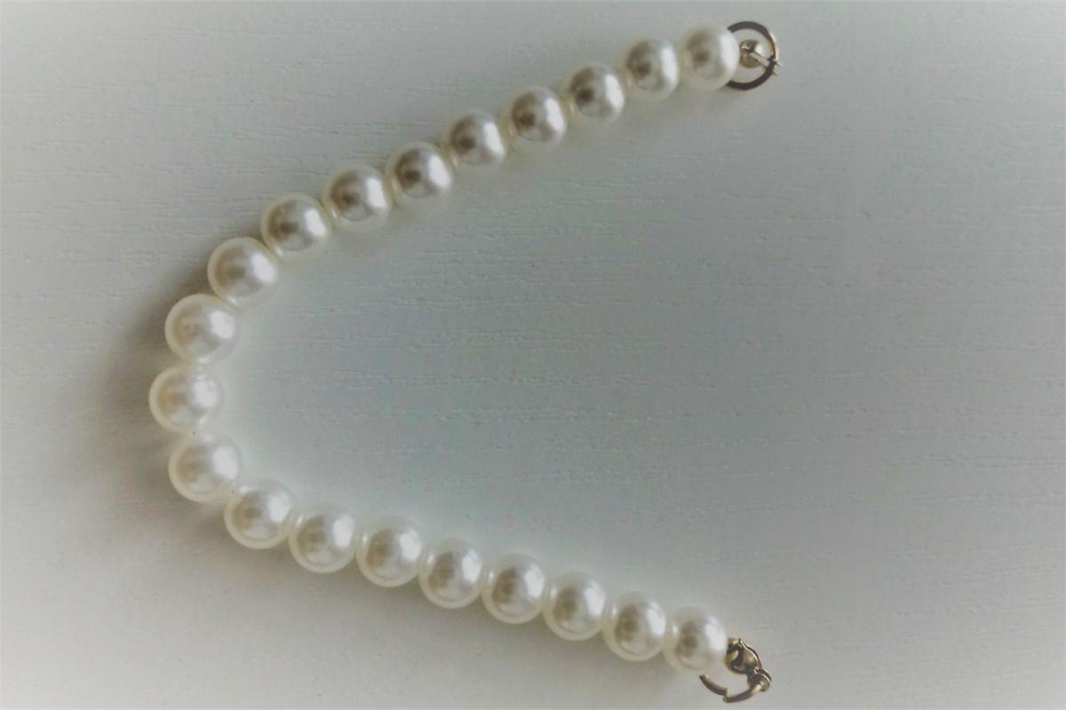 Ozdoba perłowa do przyszycia - perły